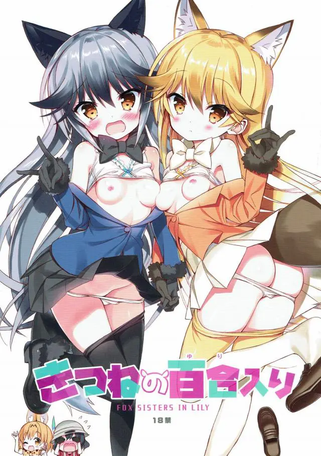 【エロ同人誌・C93】ギンギツネの事が好きなキタキツネがおっぱいを舐めさせてからちんぽを処女の濡れまんこに生ハメする。激しく動く中出し逆レイプ【けもフレ】